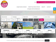Tablet Screenshot of city-nieruchomosci.com